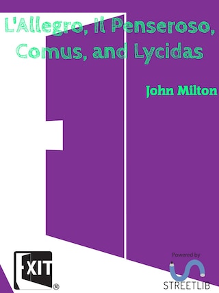 L'Allegro, Il Penseroso, Comus, and Lycidas bookCoverFor