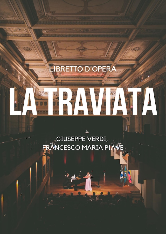 Book cover for La traviata