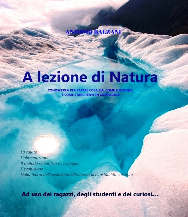 Book cover for A lezione di Natura