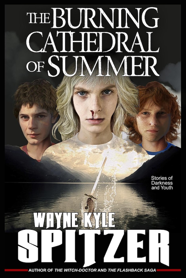 Book cover for The Burning Cathedral of Summer