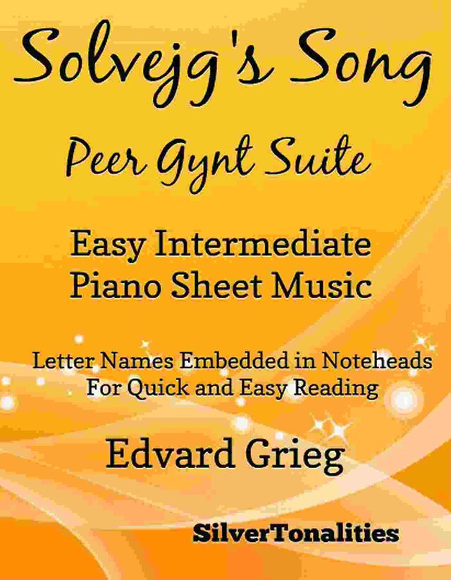 Solvejg's Song Peer Gynt Suite Easy Intermediate Piano Sheet Music