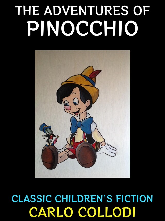 Portada de libro para The Adventures of Pinocchio