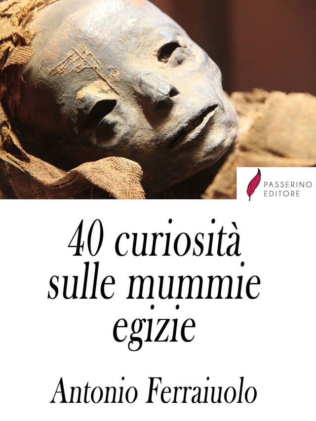 Book cover for 40 curiosità sulle mummie egizie