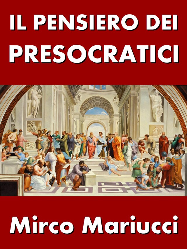 Book cover for Il pensiero dei presocratici