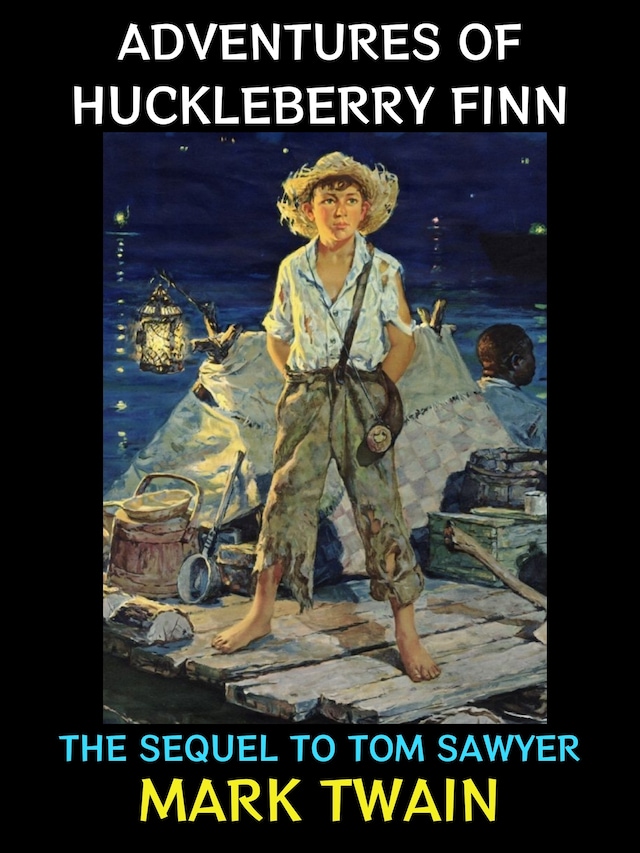 Bokomslag for Adventures of Huckleberry Finn