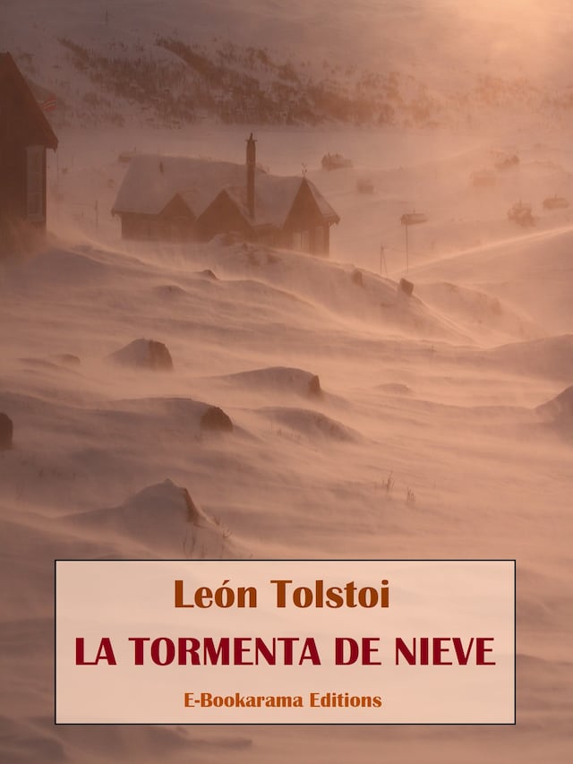 Book cover for La tormenta de nieve
