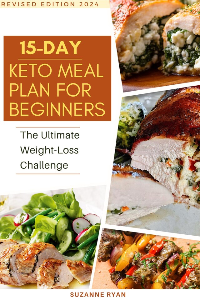 Book cover for 15 Day Keto Meal Plan For Beginners