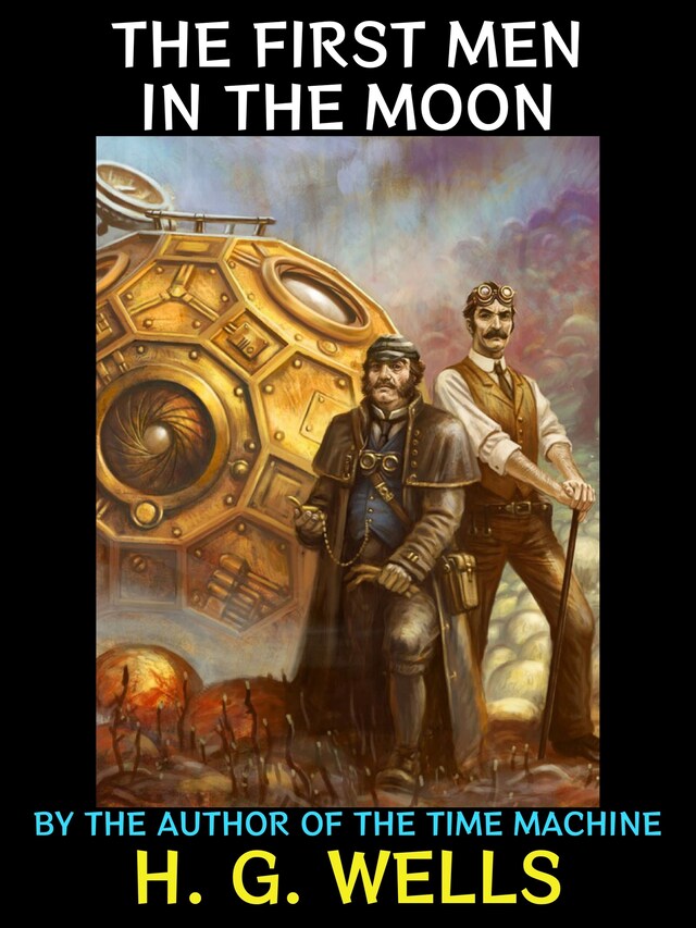 Portada de libro para The First Men in the Moon