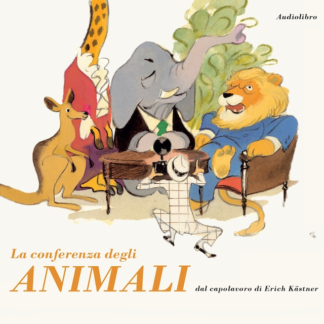 Copertina del libro per La conferenza degli animali