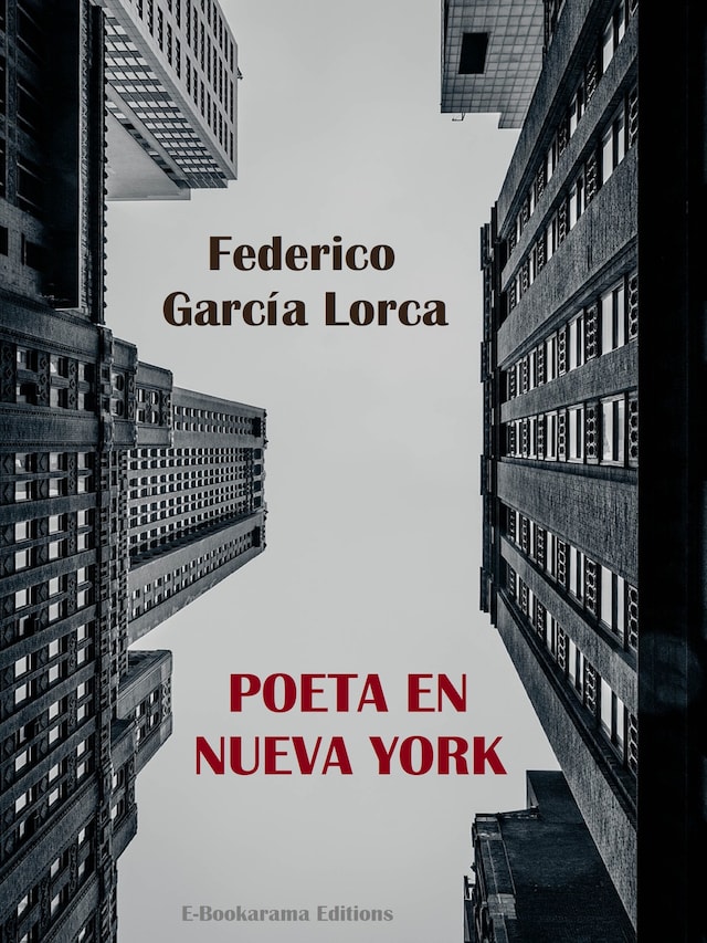 Kirjankansi teokselle Poeta en Nueva York