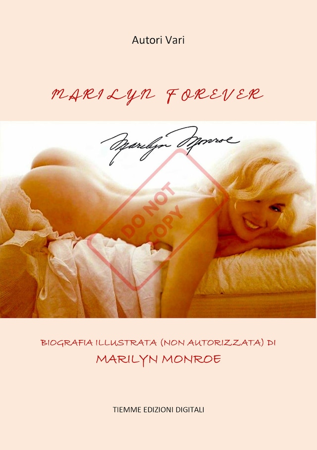 Book cover for Marilyn Forever