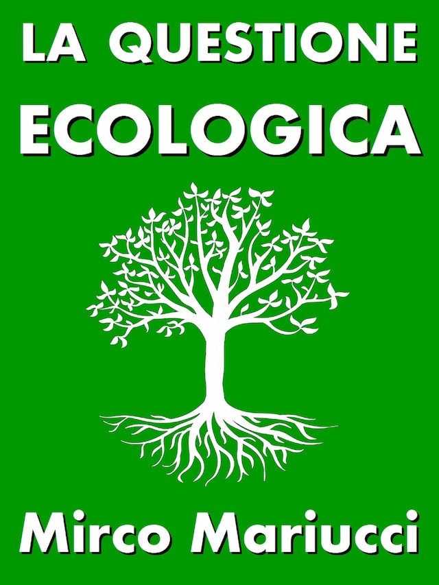 Copertina del libro per La questione ecologica