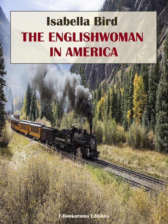 Book cover for The Englishwoman in America