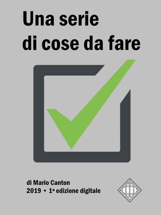 Una serie di cose da fare