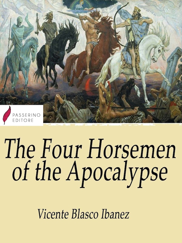 Copertina del libro per The Four Horsemen of the Apocalypse