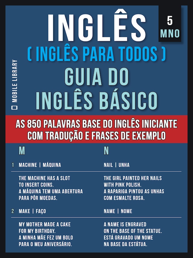 Buchcover für 5 - MNO - Inglês ( Inglês Para Todos ) Guia do Inglês Básico