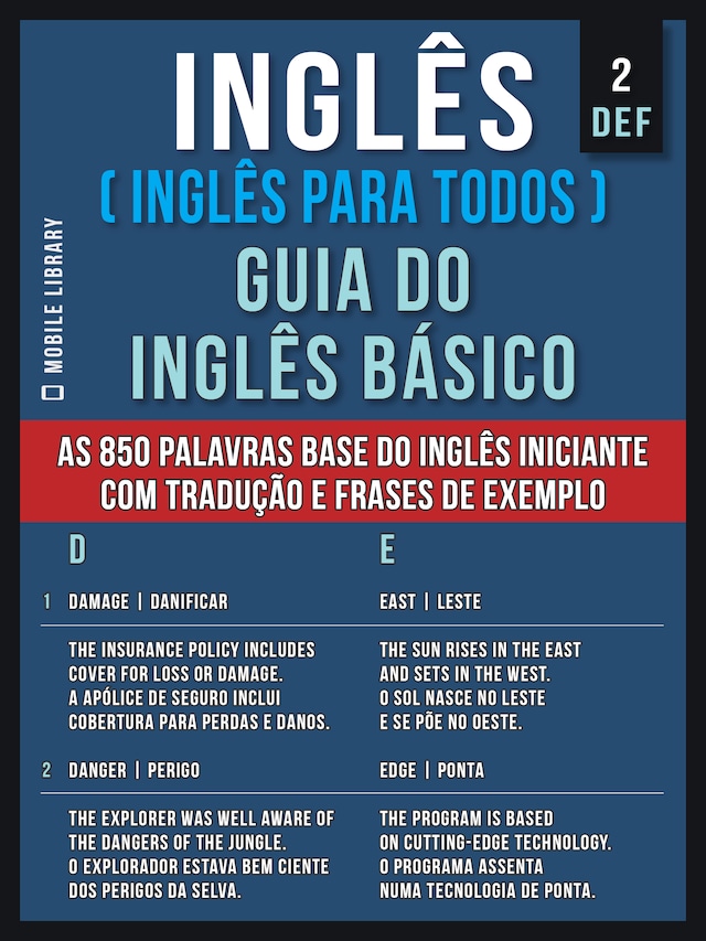 Book cover for 2 - DEF - Inglês ( Inglês Para Todos ) Guia do Inglês Básico
