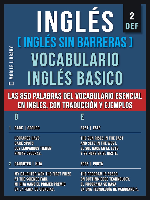 Inglés (Inglés Sin Barreras) Vocabulario Ingles Basico - 2 - DEF