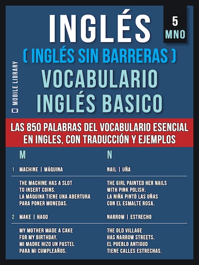 Inglés (Inglés Sin Barreras) Vocabulario Inglés Basico - 5 - MNO - Mobile  Library - E-book - BookBeat