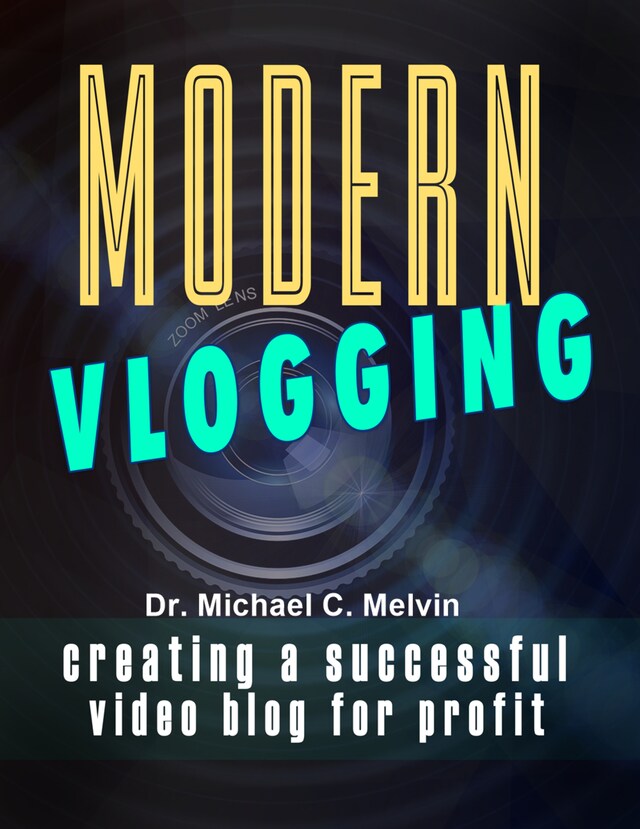 Copertina del libro per Modern Vlogging