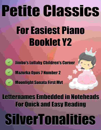 Petite Classics for Easiest Piano Booklet Y2 bookCoverFor