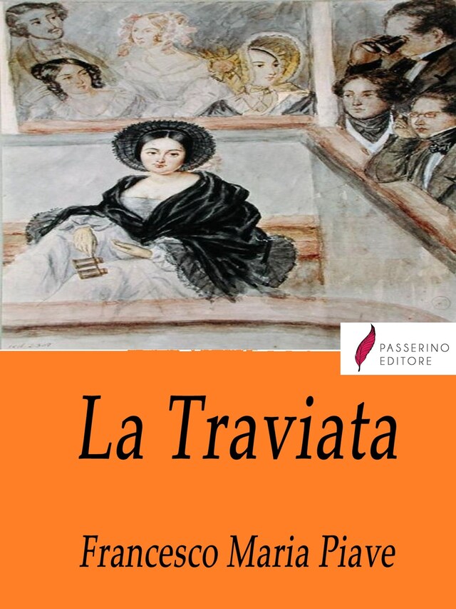 Book cover for La traviata