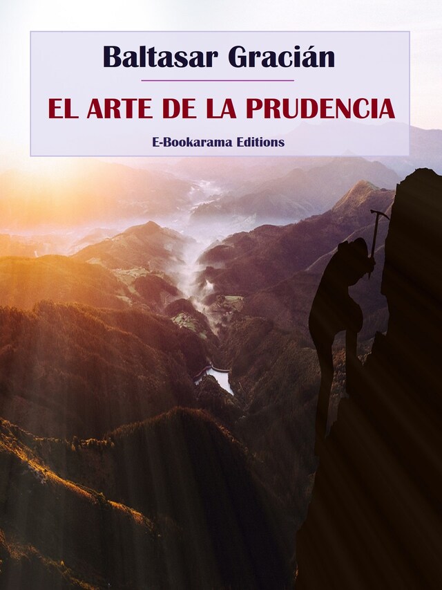 Book cover for El arte de la prudencia