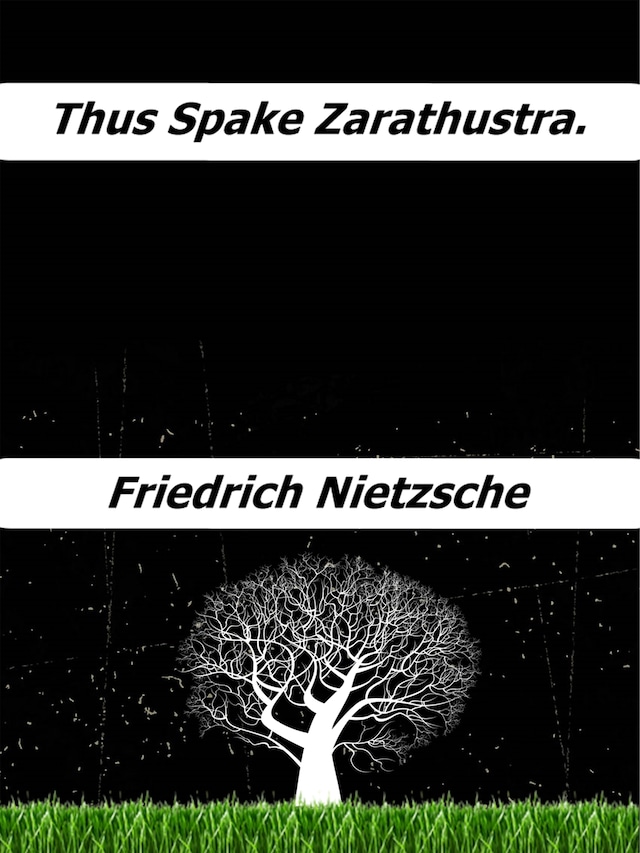 Okładka książki dla Thus spake Zarathustra.