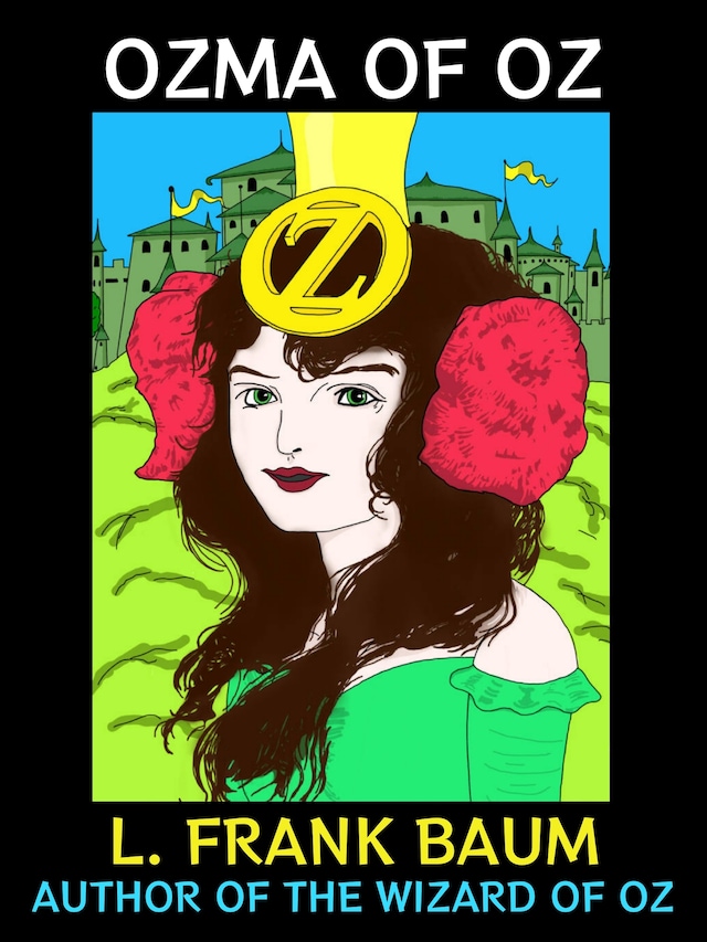 Kirjankansi teokselle Ozma of Oz