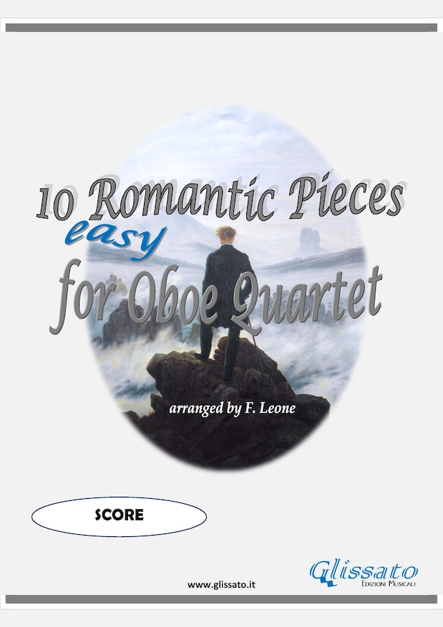 Boekomslag van 10 (Easy) Romantic Pieces for Oboe Quartet (Score)