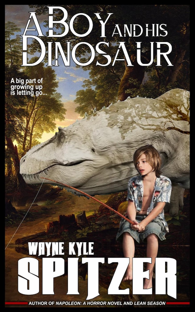 Book cover for A Boy and His Dinosaur