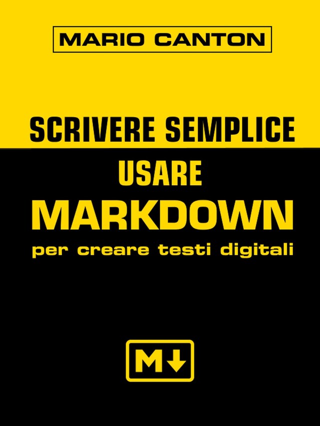 Kirjankansi teokselle Scrivere semplice