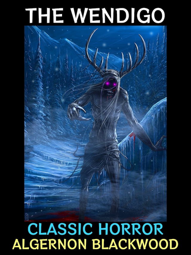 Kirjankansi teokselle The Wendigo