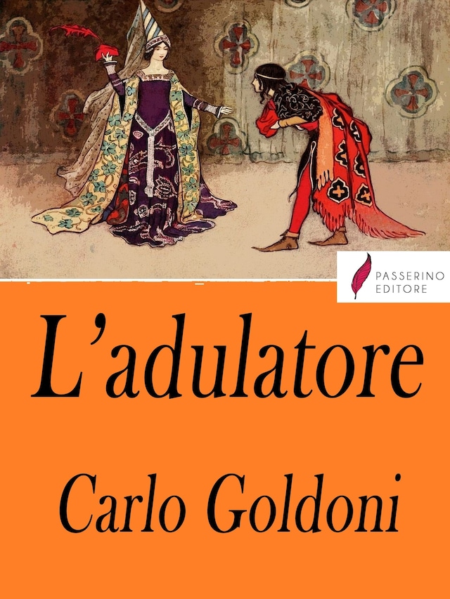 Book cover for L'adulatore