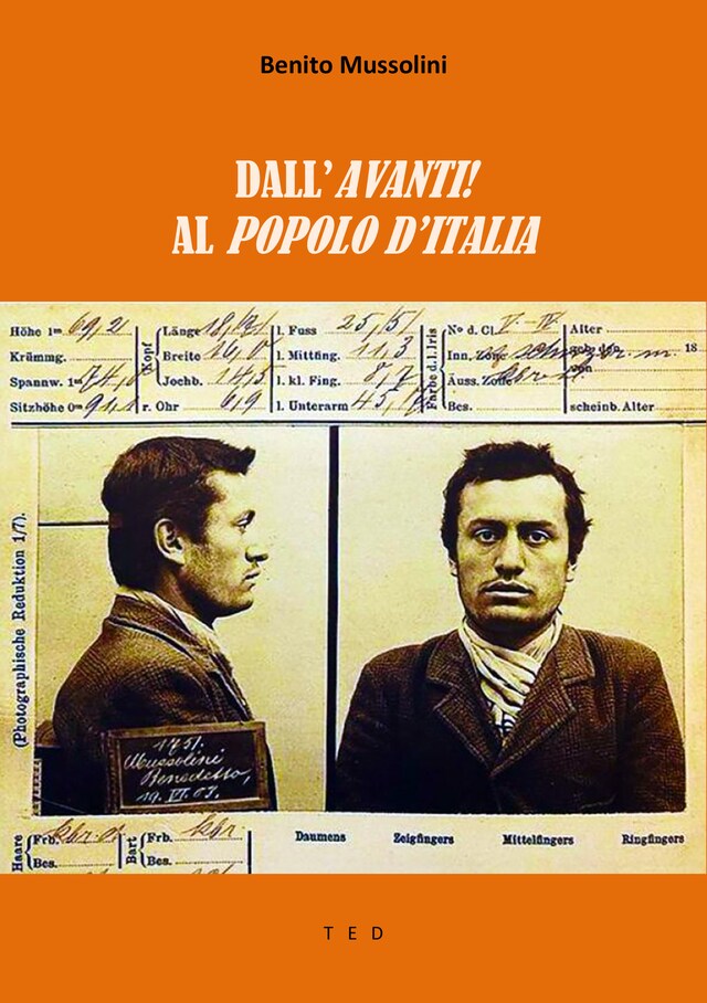 Buchcover für Dall'Avanti! al Popolo d'Italia