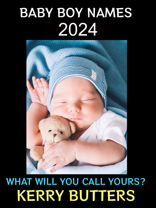 Okładka książki dla Baby Boy Names 2024