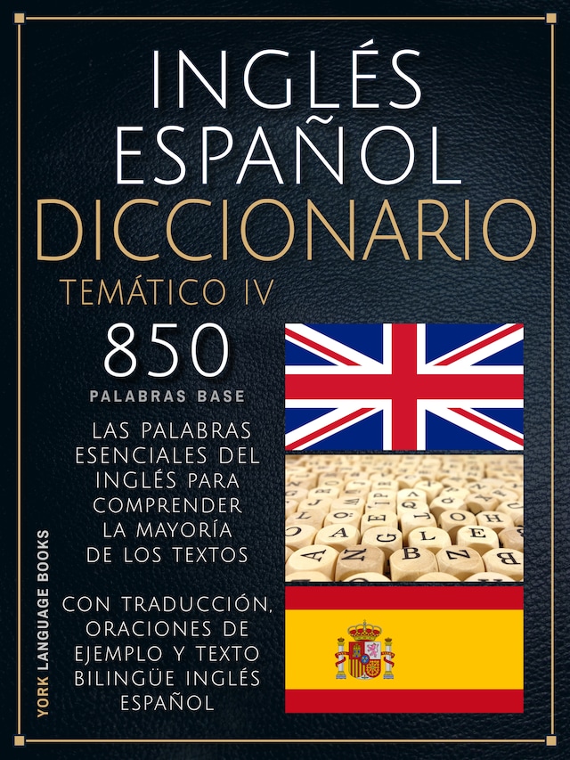 Boekomslag van Inglés Español Diccionario Temático IV