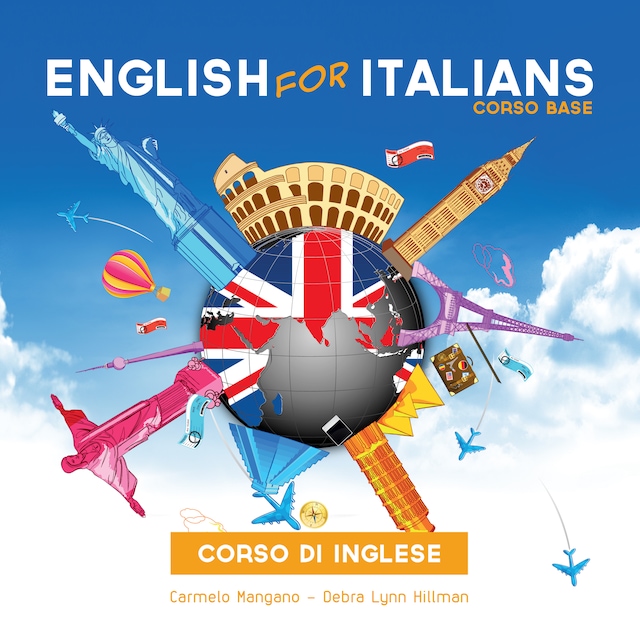 Book cover for Corso di Inglese, English for Italians, Corso Base