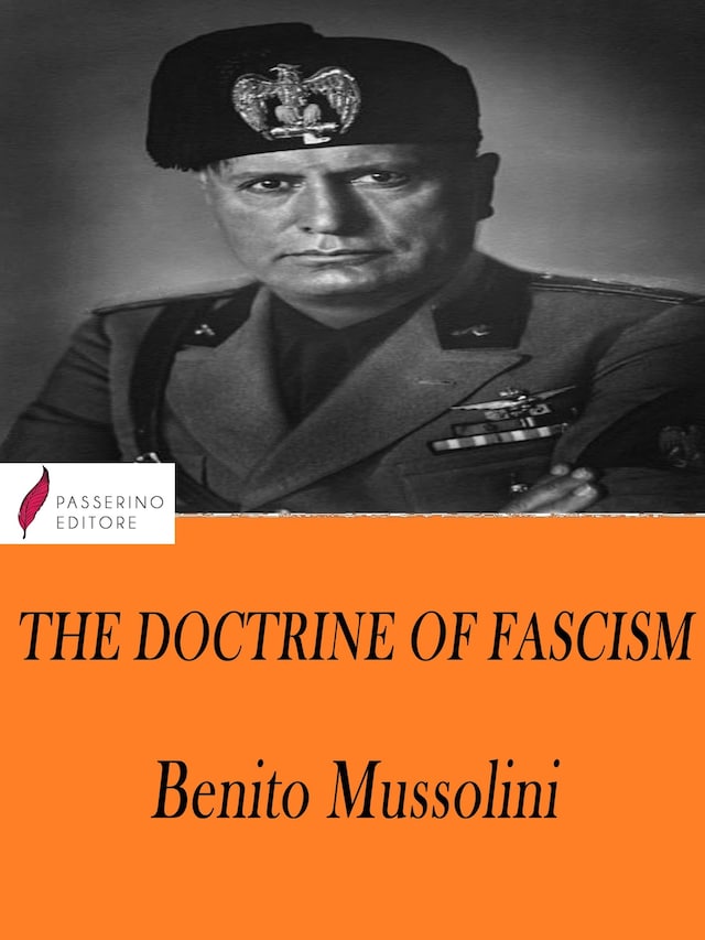 Kirjankansi teokselle The Doctrine of Fascism