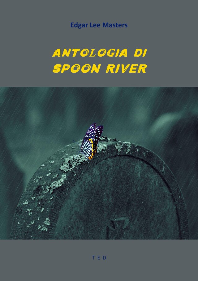 Book cover for Antologia di Spoon River