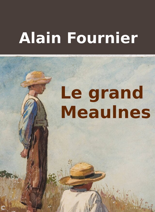 Book cover for Le grand Meaulnes