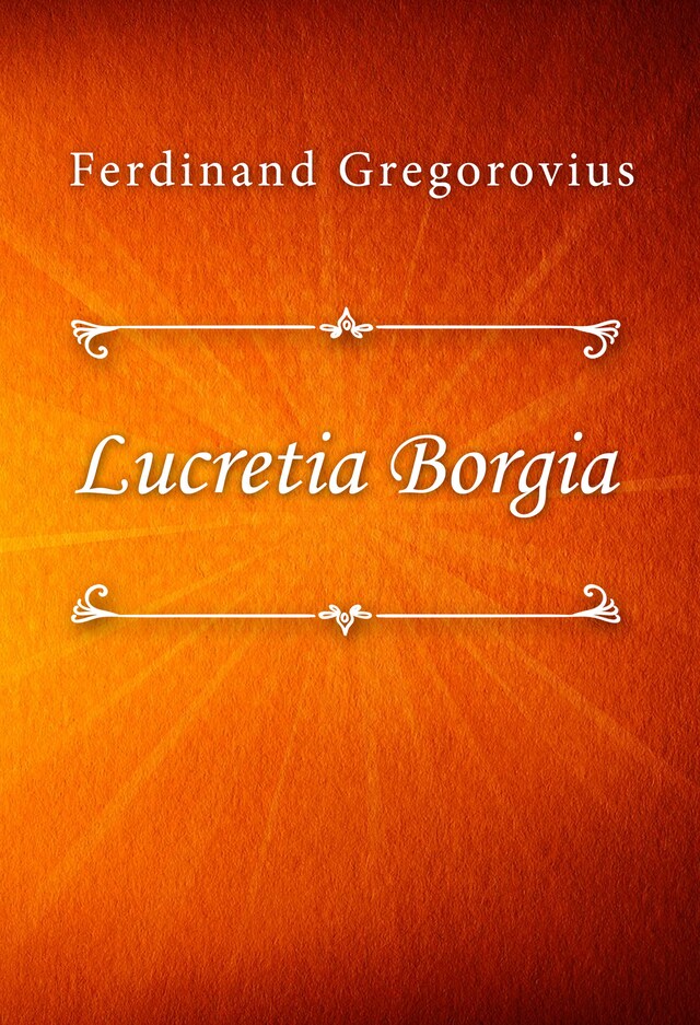 Buchcover für Lucretia Borgia