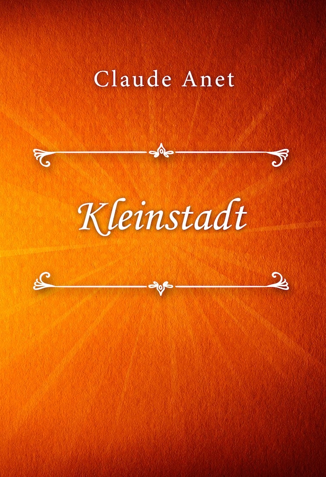 Book cover for Kleinstadt