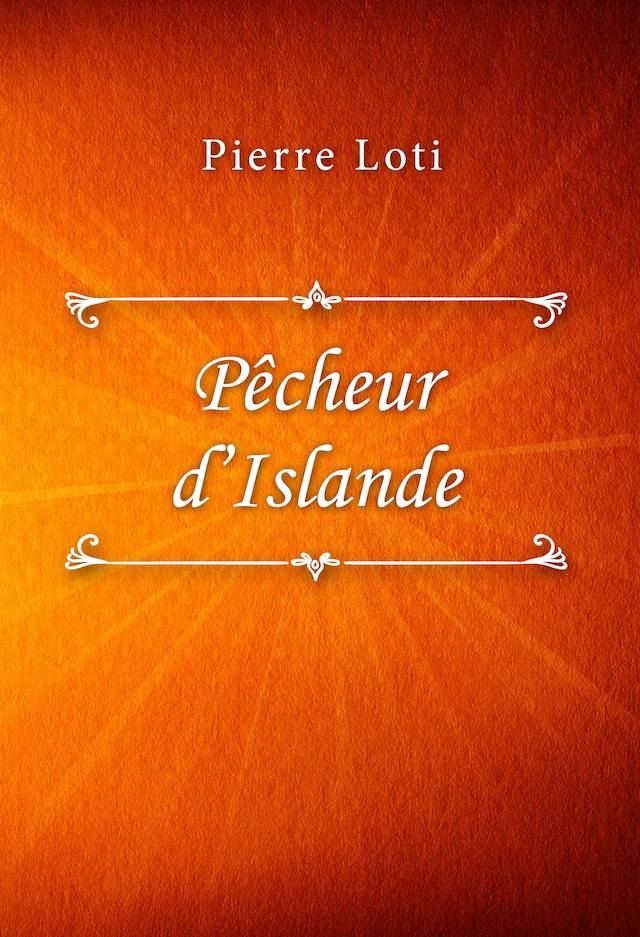 Book cover for Pêcheur d’Islande