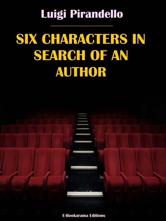 Buchcover für Six Characters in Search of an Author