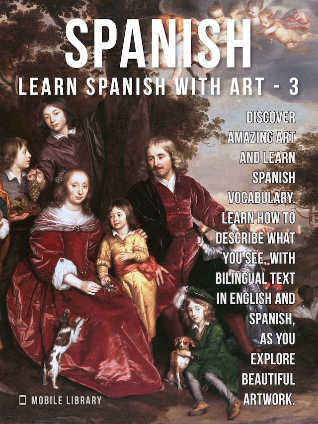 Okładka książki dla 3- Spanish - Learn Spanish with Art