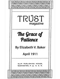 The Grace of Patience