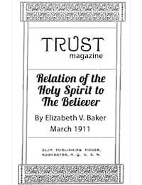 Relation of the Holy Spirit to the Believer