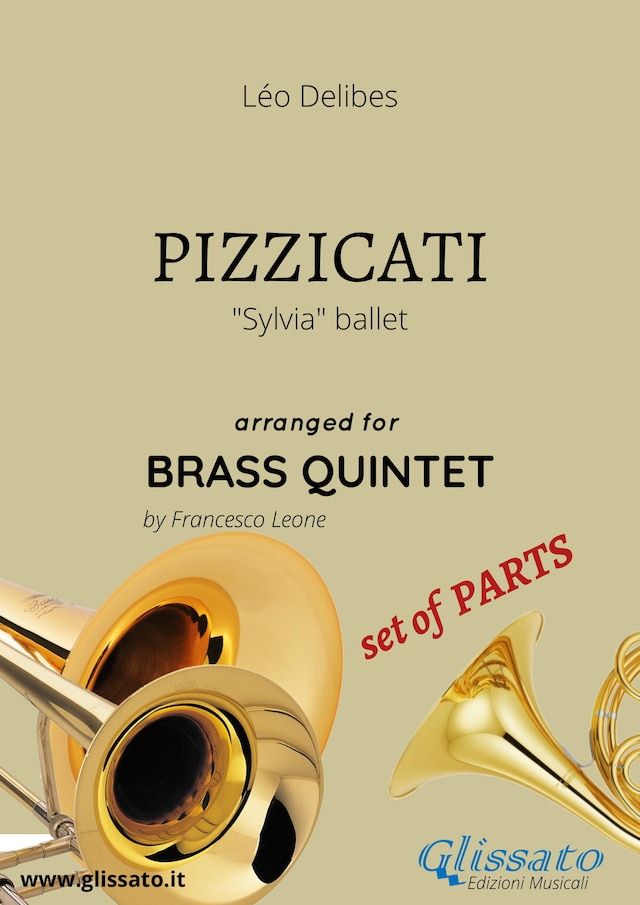 Book cover for Pizzicati - brass quintet set of PARTS