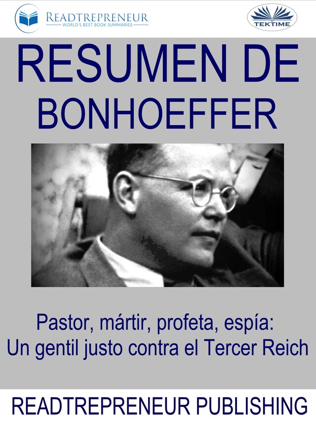 Book cover for Resumen De Bonhoeffer